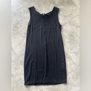 BCBG Maxazria LBD with Lace Detail
